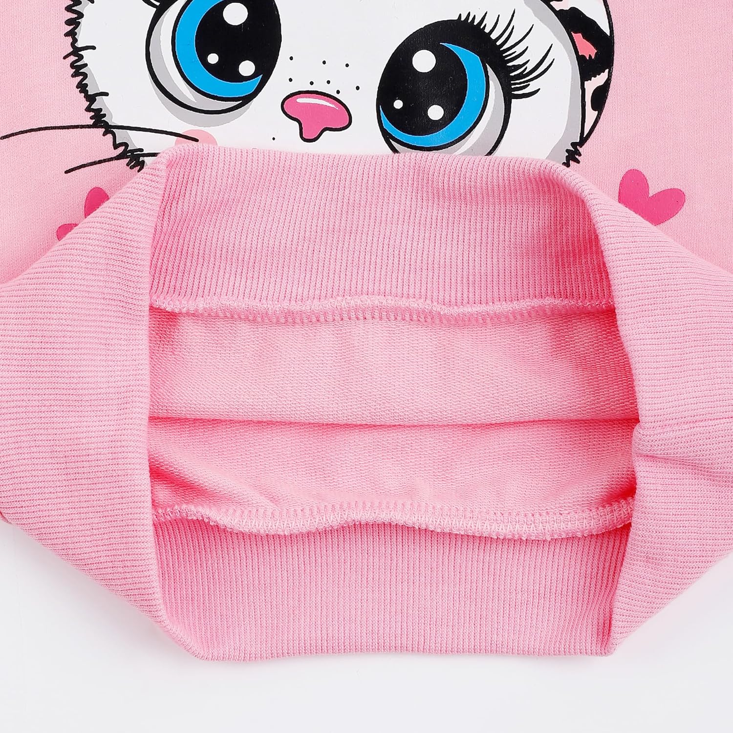 Little Girls Unicorn Outfits 2 Piece Kids Ruffle Sleeve Sweatshirt + Leggings Fall Leopard Clothing Sets 2-10 Years Old - Image 5