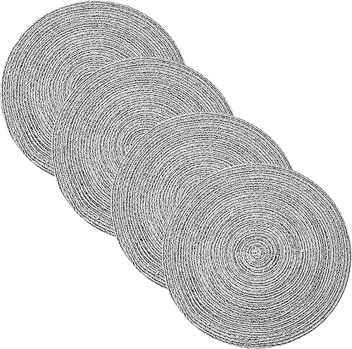 Vista 38 de Sweet Home Collection Trends - Mantel individual (100% algodón), Paquete de 6, Dorado