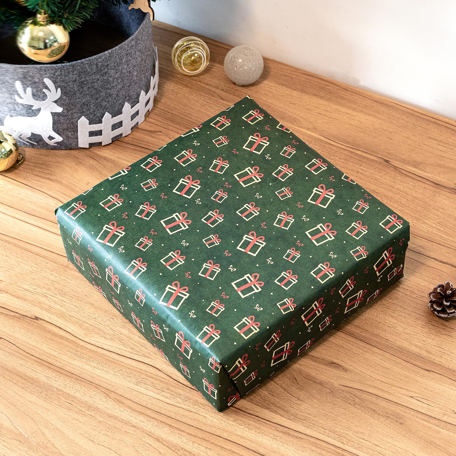 Mefleet 10 Scatole Regalo Grandi Con Coperchio 30,5x30,5x10,2 Cm – Cartone Riciclato, Extra Profonde, Per Abbigliamento E Oggetti, Fai Da Te