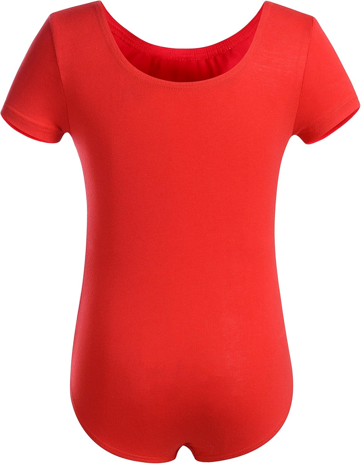 DANSHOW Girls Short Sleeve Leotard with Skirt Kids Dance Ballet Tutu Dresses - Image 3