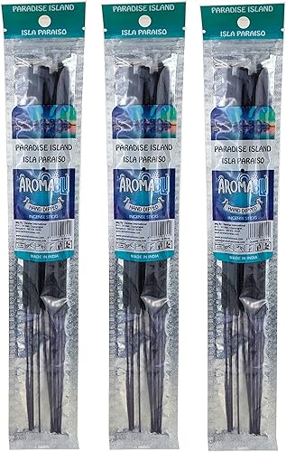 Miniatura 8 de AromaBlu - Incienso sumergido a mano de 11 pulgadas, paquete de 3 (10 varillas por paquete) - Elige tu aroma (copalo)