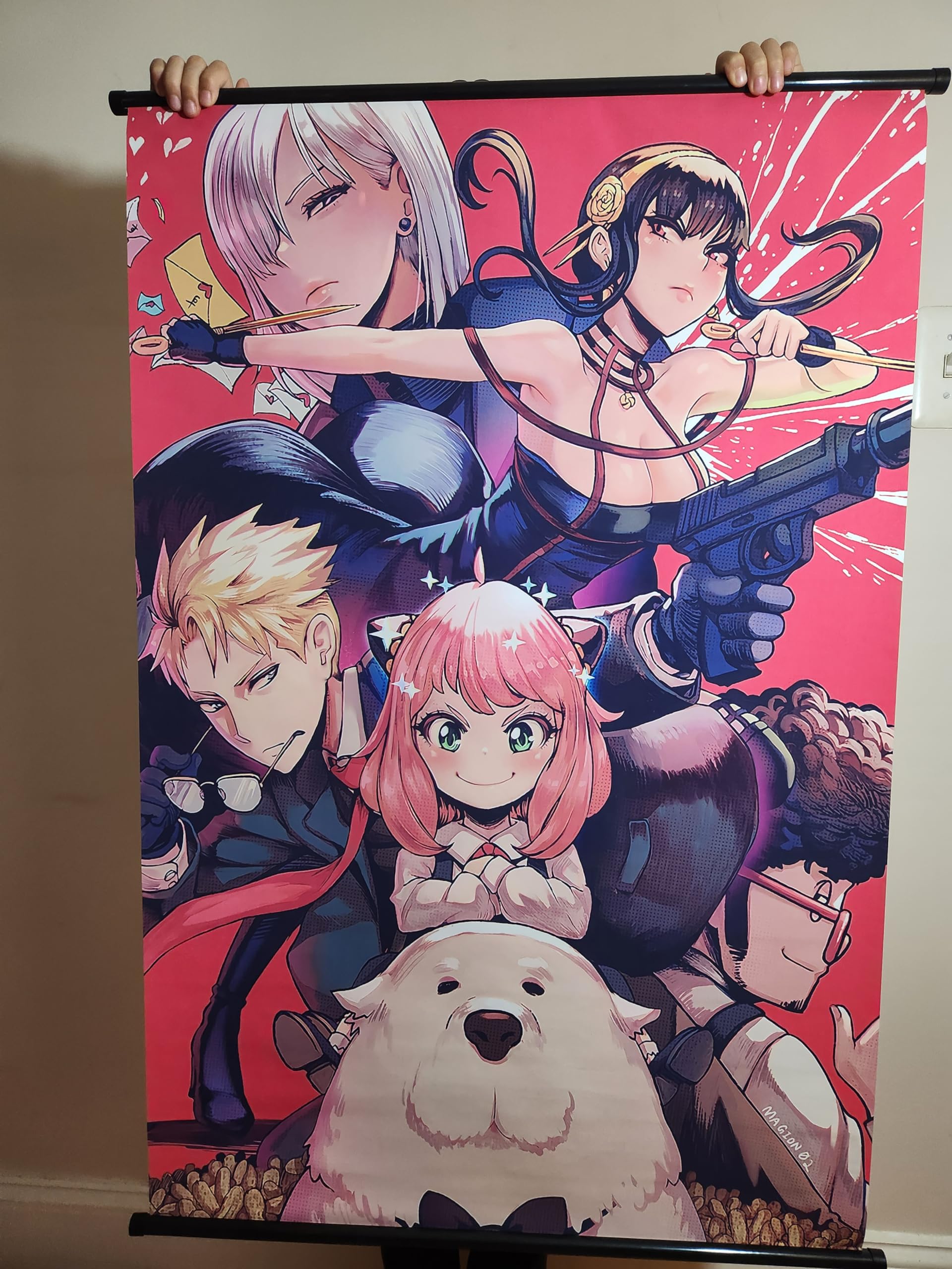 Amazon.com: Tina Art Spy Family anime Forger Cool Large Framed