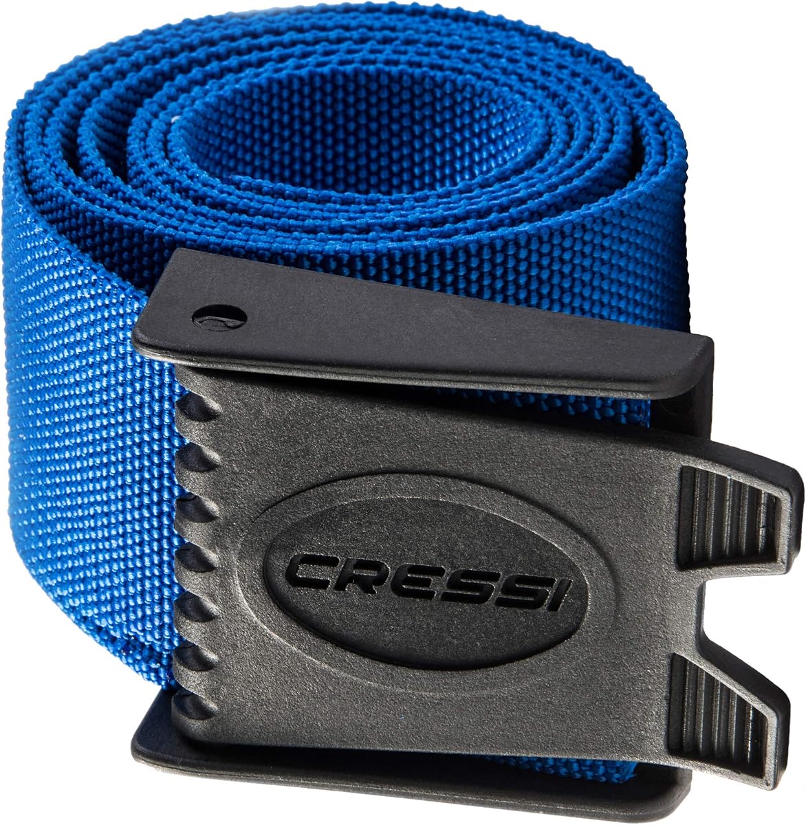 Cressi Cinturón de lastre de nailon con hebilla de plástico duro para apnea y pesca submarina - Kos - Diseñado en Italia por Cressi