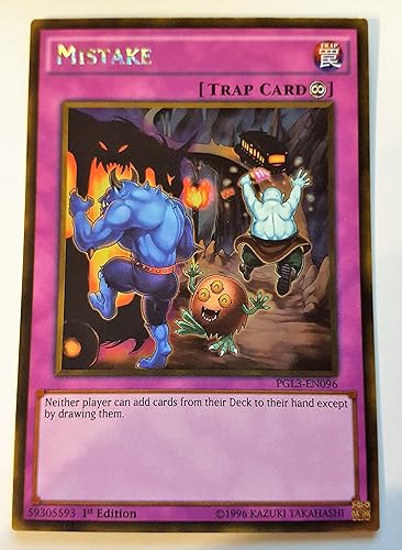 Miniatura 1 de YU-GI-OH! - Error (PGL3-EN096) - Oro Premium: Oro Infinito - 1ª Edición - Oro Raro