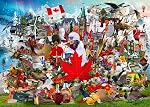 Ravensburger Oh Canada! 1000 Puzzle de puzzle pour adultes - 12001006 - Outillage fabriqué à la main, fabriqué en Allemagne, chaque pièce convient parfaitement