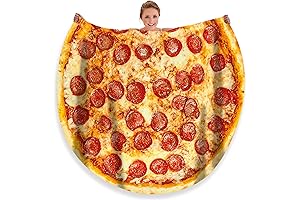 Laghcat Large Pizza Throw Blanket