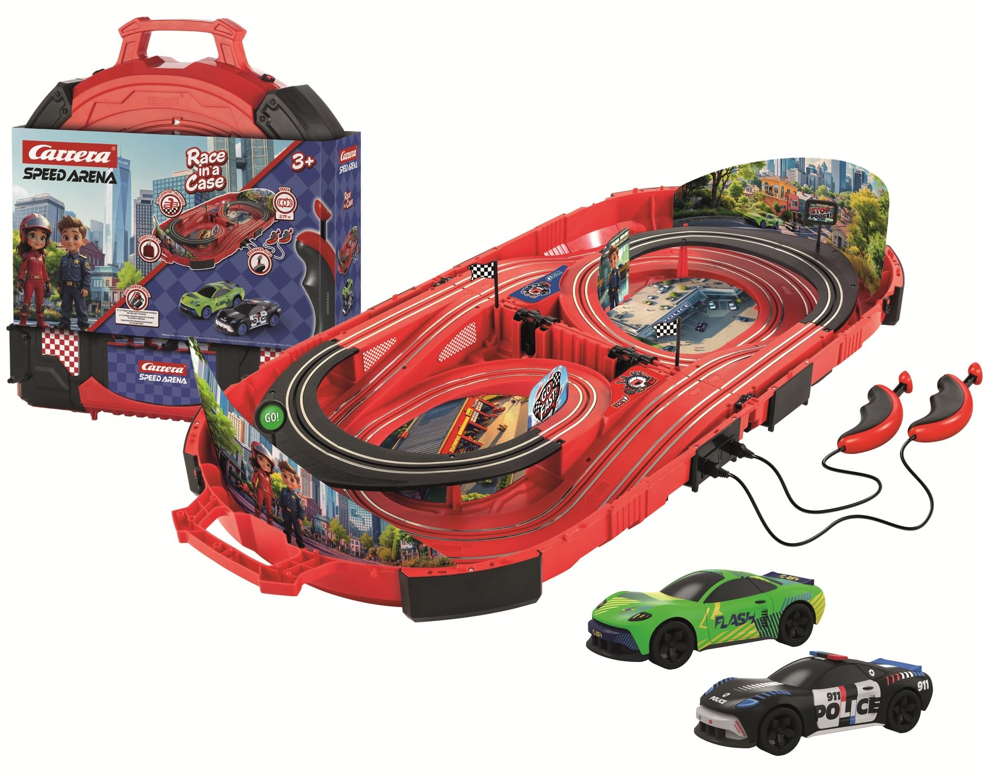 Amazon.co.jp: Carrera Speed Arena Police Chase - ポータブル