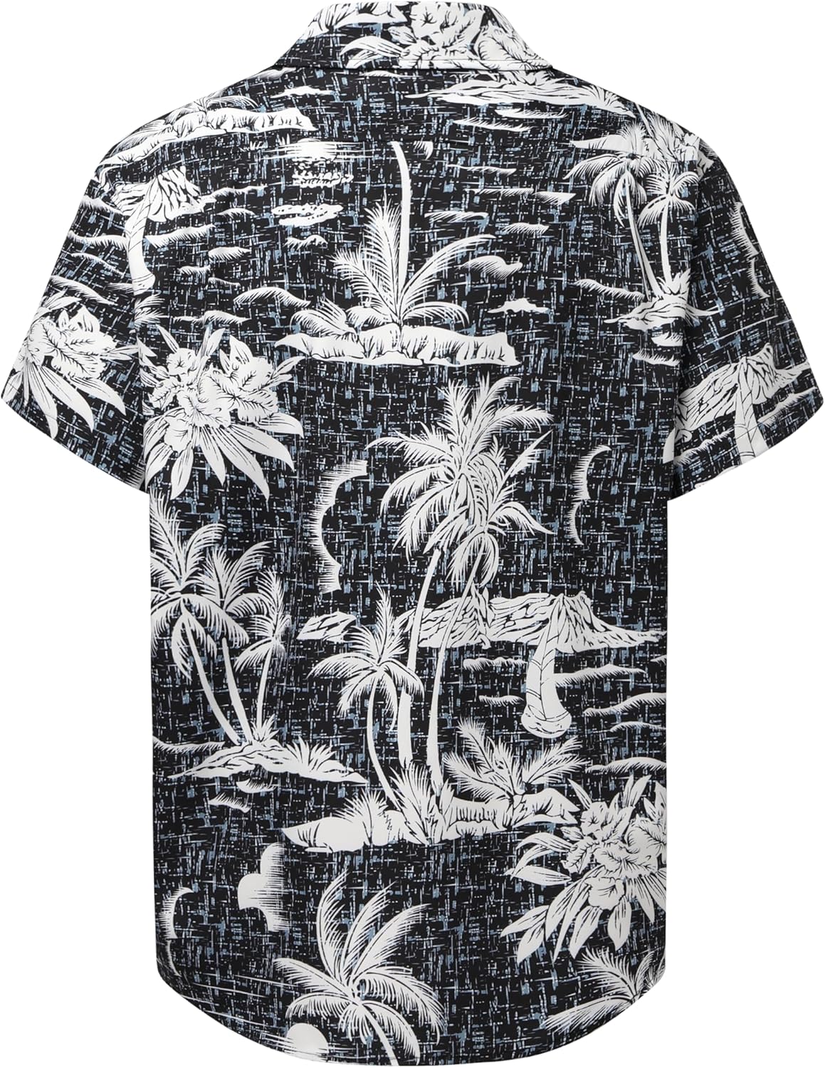 Hardaddy Men's Hawaiian Shirt Short Sleeves Coconut Printed Button Down Summer Beach Casual Shirts - Image 4