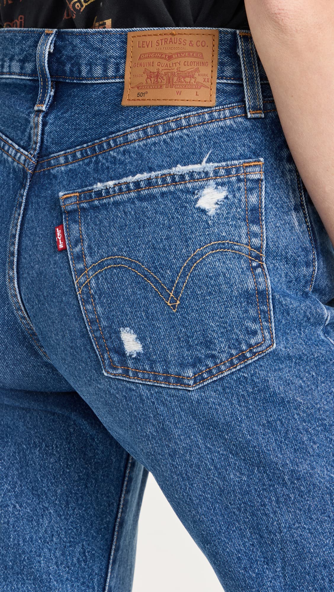 Levi's Women's Premium 501 Crop Jeans