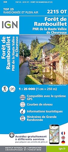 IGN Forêt de Rambouillet - Carte topographique