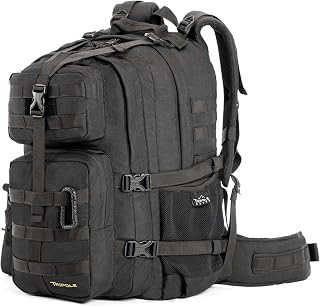 Tripole Alfa 45 Litres Military Tactical Backpack and Rucksack with Detachable Sling Bag | Rain Cover | 3 Year Warranty Price In India