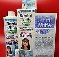 Vista 2 de Dr. George 's Color Blanco & Fresh Dental Oral Enjuague activado para dientes más blancos & Fresher Breath