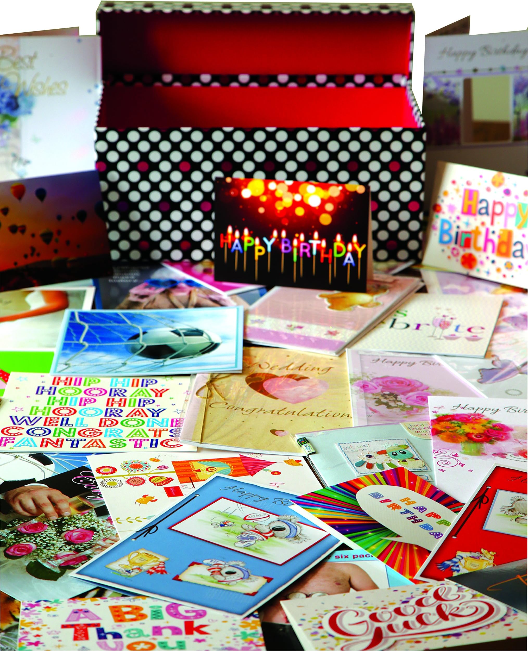 100 Mixed Bulk Wholesale Selection Pack of Birthday & Ocassion Greeting Cards