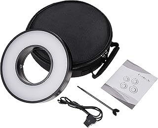 Fotodiox Pro Factor Ring95-95mm Ring Light Module Kit for Broadcasters & Videographers; 95 mm Lens Attached Ringlight w/D-Tap Power Cable