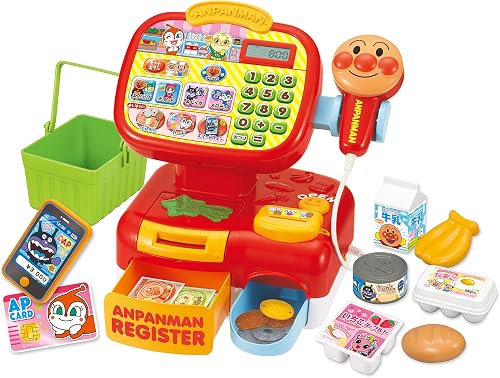アンパンマン おさつスイスイ セルフでピピッ レジスター 2歳 3歳 お店屋さんごっこ