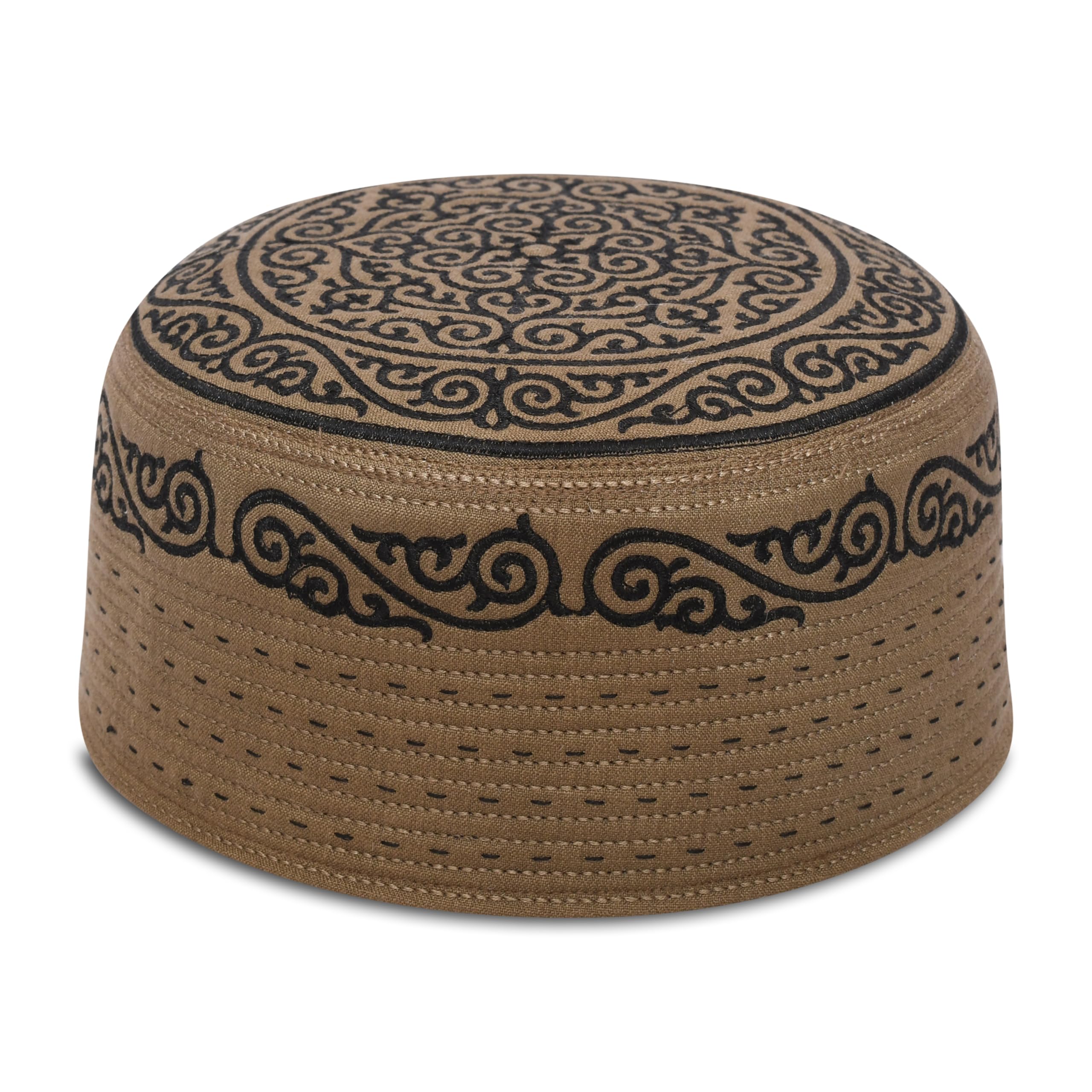 mtopi Muslim Namaz Cap Muslim Topi Cotton Namaz Topi for Men Soft Breathable Muslim Prayer Topi for Namaz Salah Jummah Eid Mosque Use-picture-56
