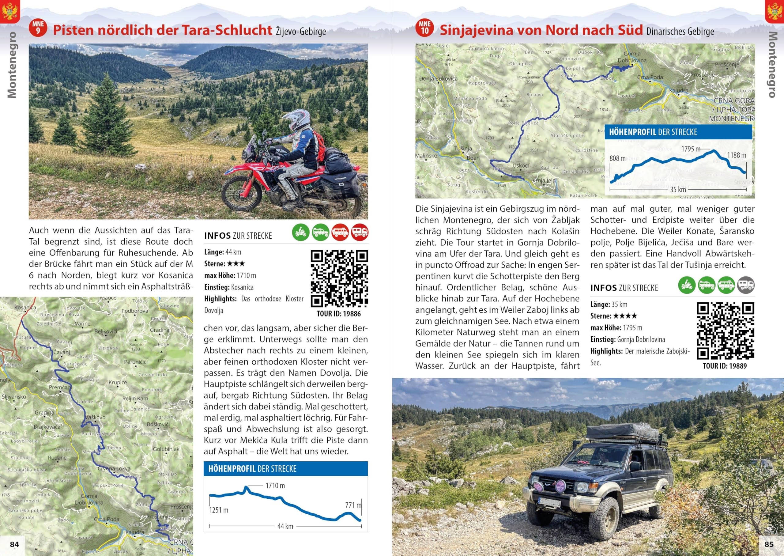 Offroad Atlas - Best of 2026: 455 Pisten in 13 Ländern