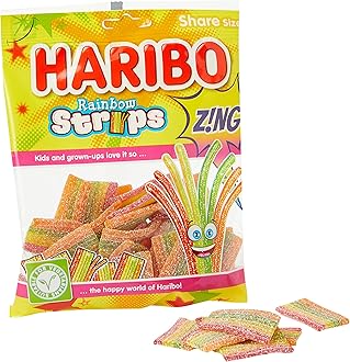 Sour Rainbow Strips, 150g