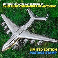 Vista 3 de METAL-TIME ANTONOV Mriya AN-225 Kit de modelo mecánico oficial de bricolaje, kit de bricolaje 3D de avión de carga, modelo de trabajo de avión