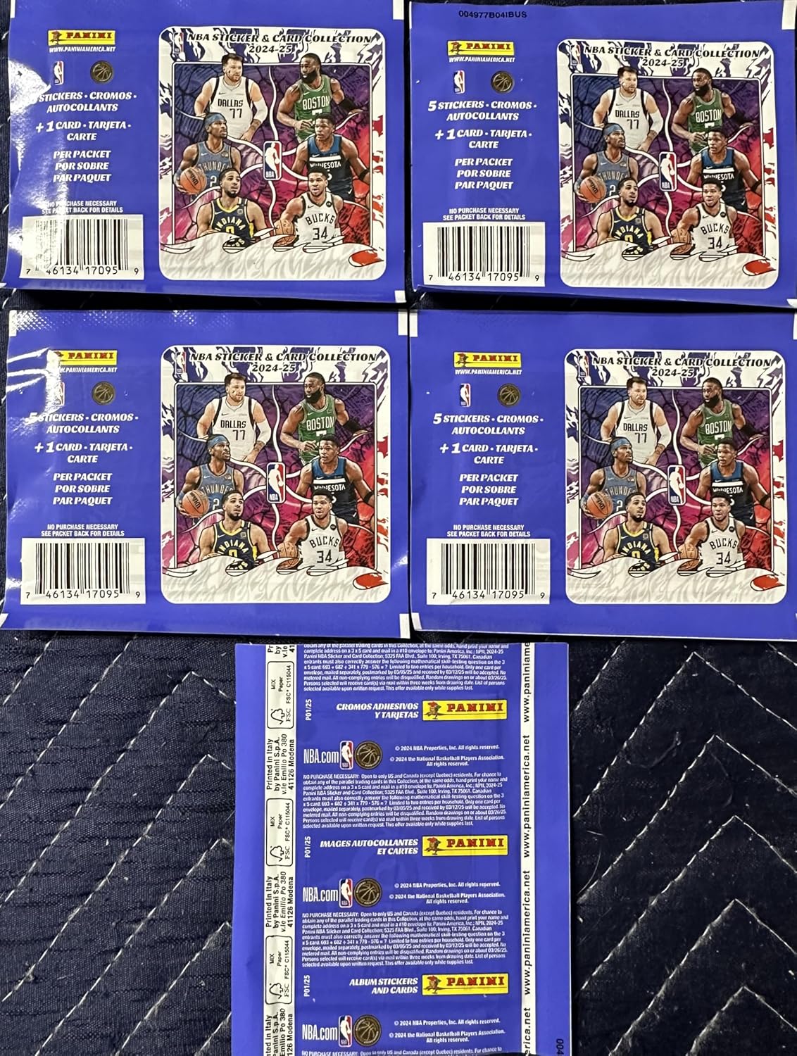 2024-25 Panini NBA Album + 5 Packs: Catch Rookies & Stars! 5 91fRnolveJL. AC SL1500