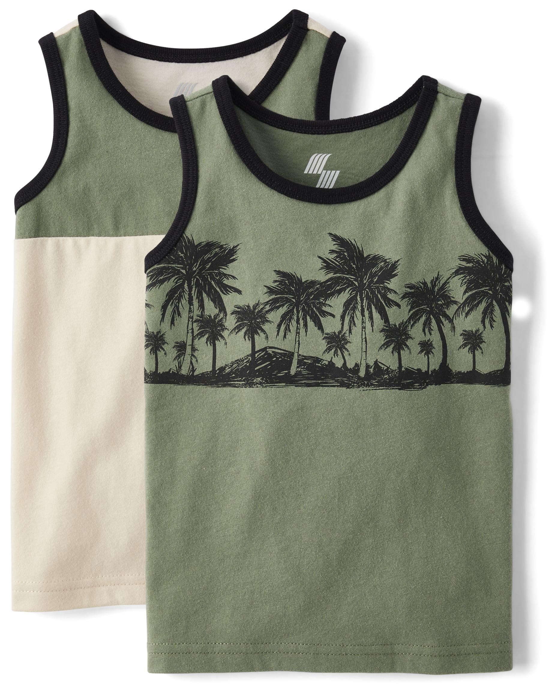 The Children's Place Boys and Toddler Assorted Sleeveless Tank Tops