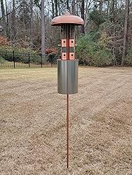 Amazon.com : Perky-Pet 7103-2 Copper Finish Triple Tube Bird Feeder : Wild Bird Feeders : Patio, Lawn & Garden