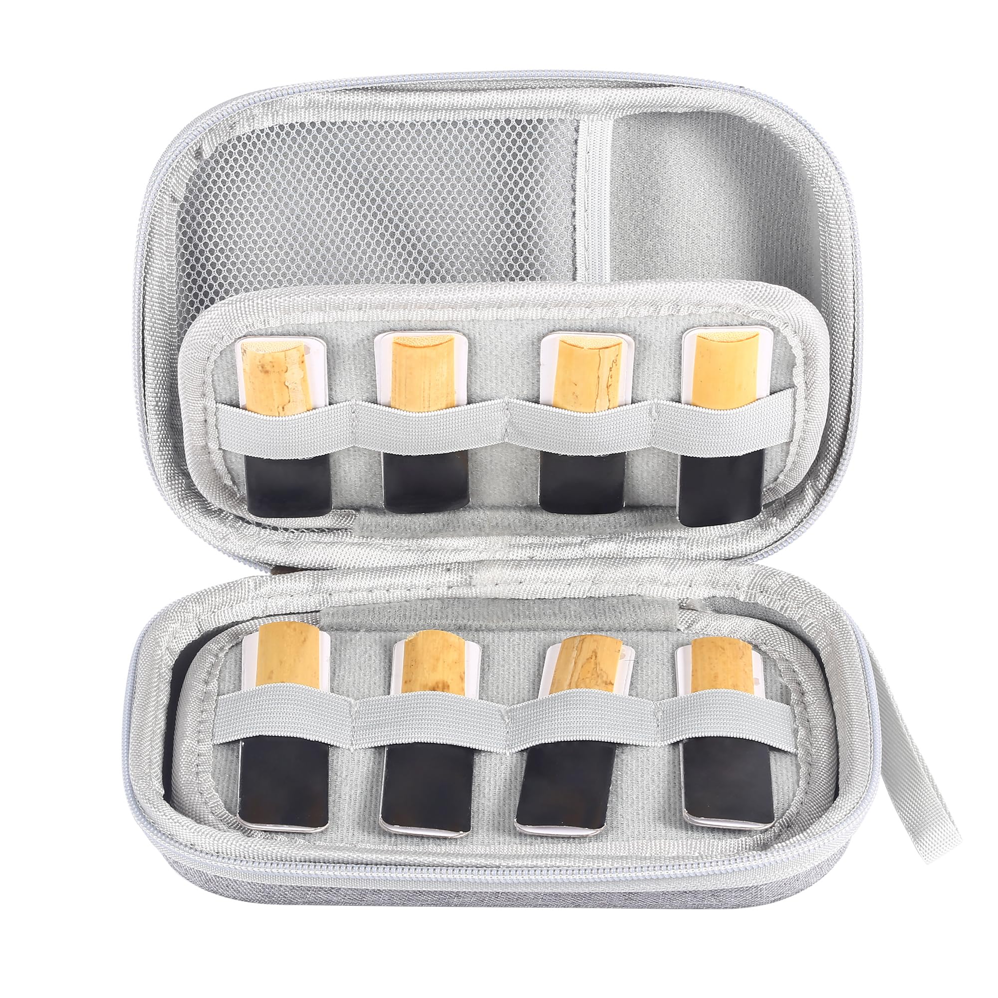 RuiJOTWAT Wooden tube instrument whistle box waterproof pack is suitable for Sax clarinet whistle storage package (capacity 20 tablets) plain color - Image 4