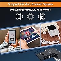 Vista 5 de Arsvita Car Audio Bluetooth Cassette Receiver, Tape Player Bluetooth 5.0 Cassette Aux Adapter
