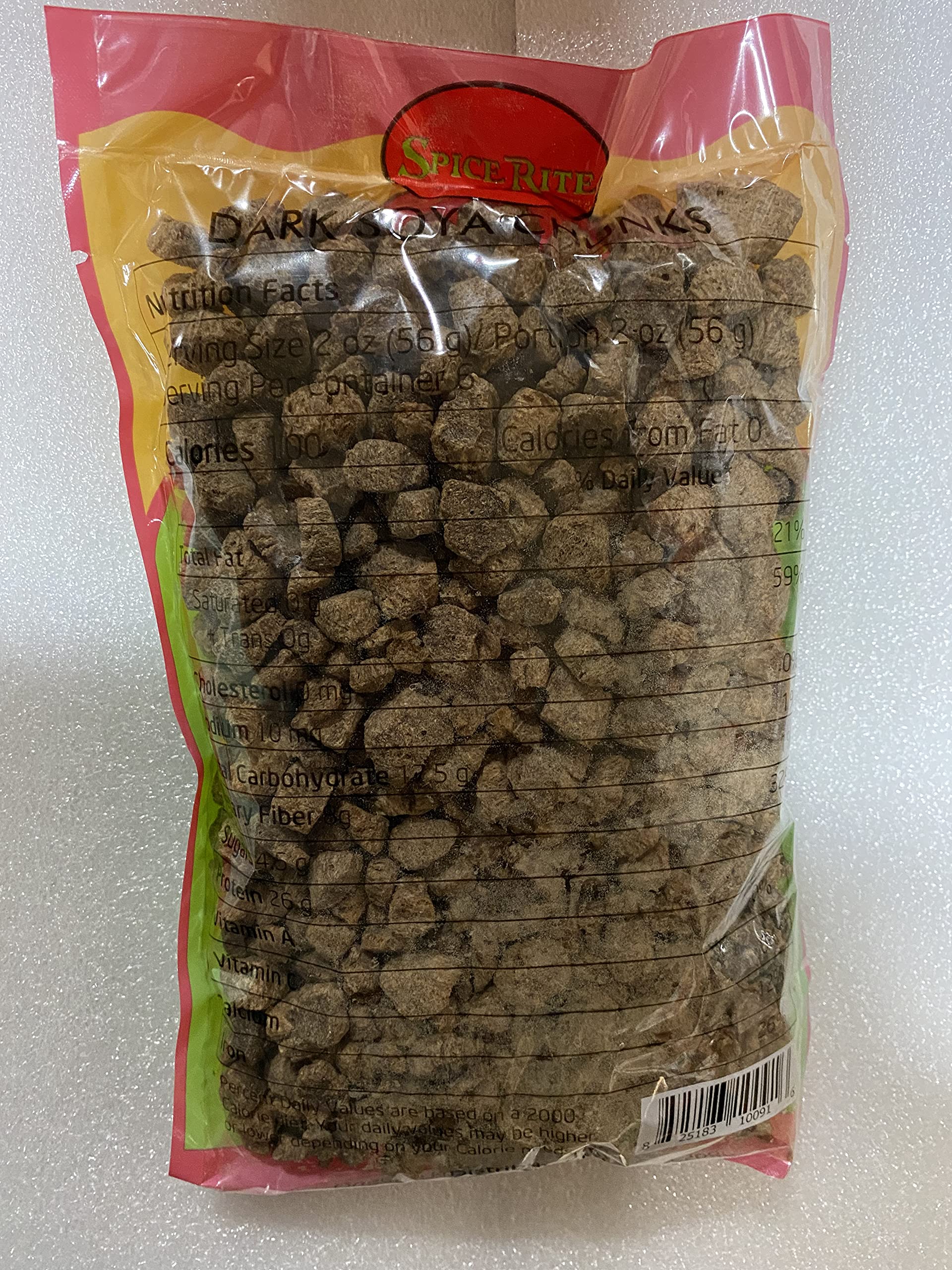 Amazon.com : Soy Chunks 8oz Dark Flavored | SpiceRite brand