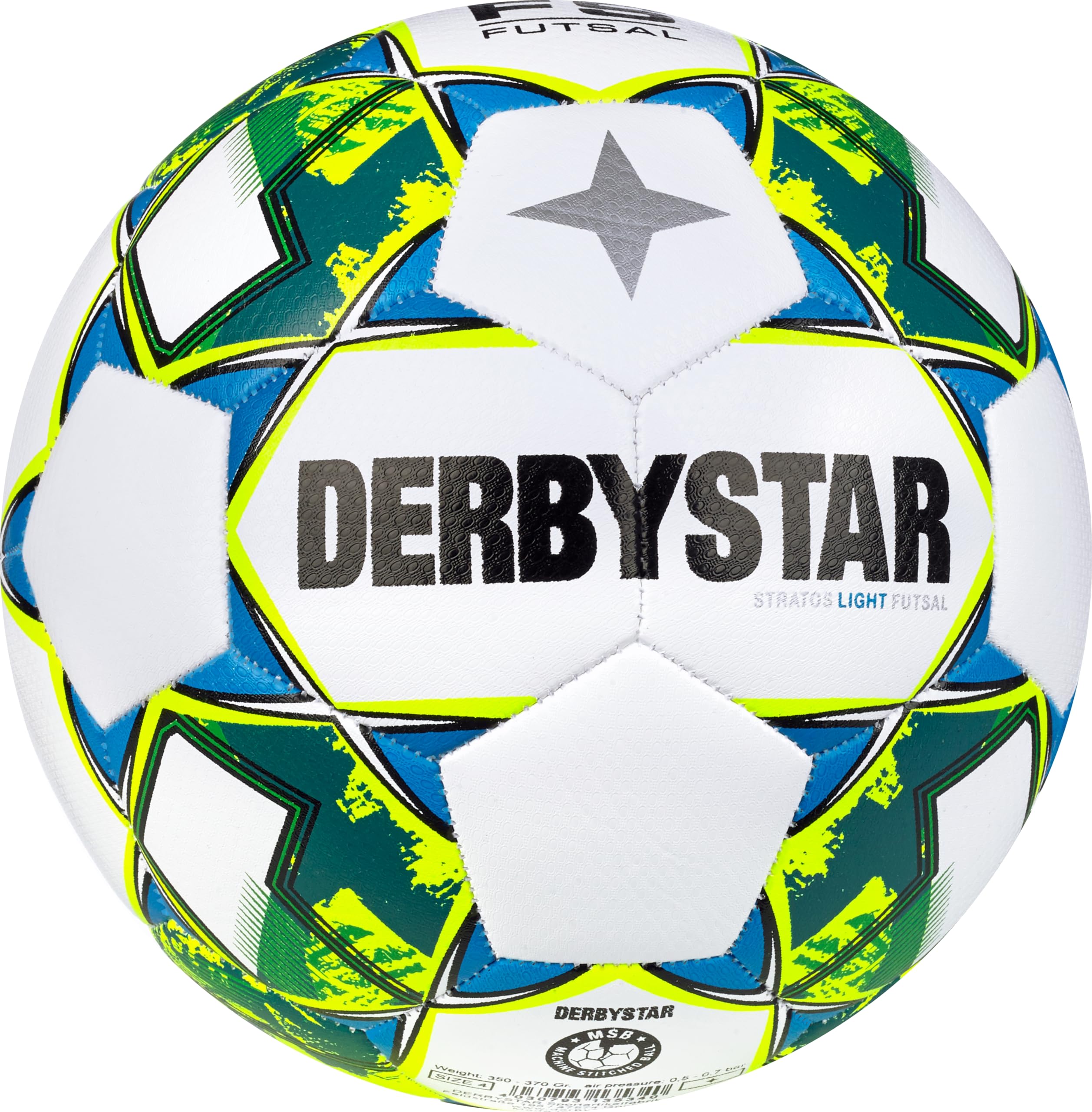 Derbystar Light v23 Training ball White Yellow Blue 4