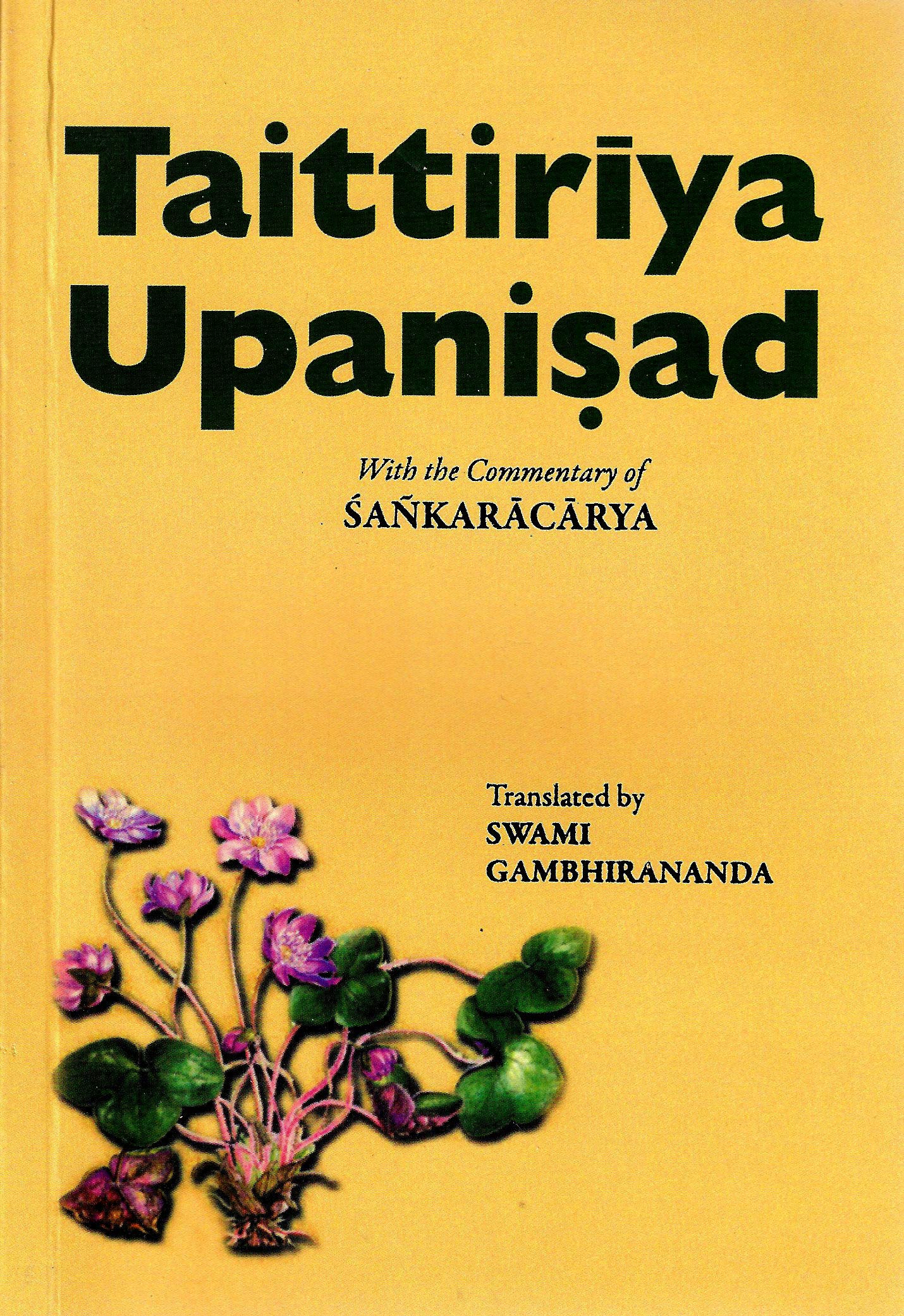 Taittiriya Upanishad Paperback – 30 January 2010