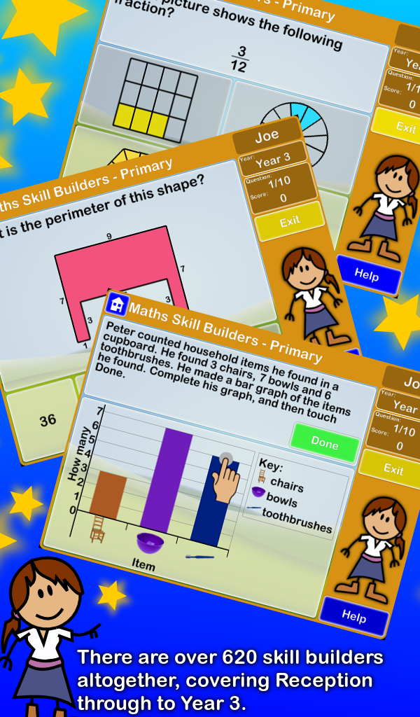 Maths Skill Builders - UK - App on the Amazon Appstore