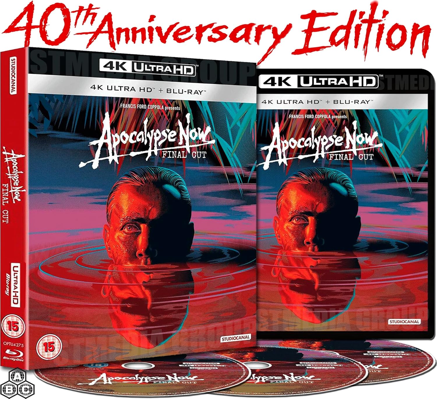 Apocalypse Now: Final Cut (40th Anniversary / Special Edition 3-Disc Set) [4K UHD + Blu-ray] [Region Free]