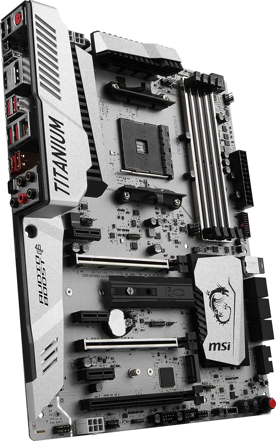 MSI X370 XPOWER ゲーミング チタニウム マザーボード ユーザーマニュアル