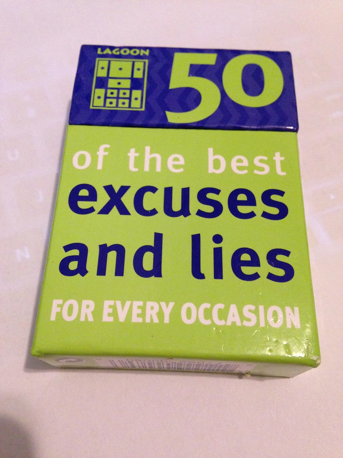 Lagoon Games 50 of The Best Excuses and Lies for Every Occasion