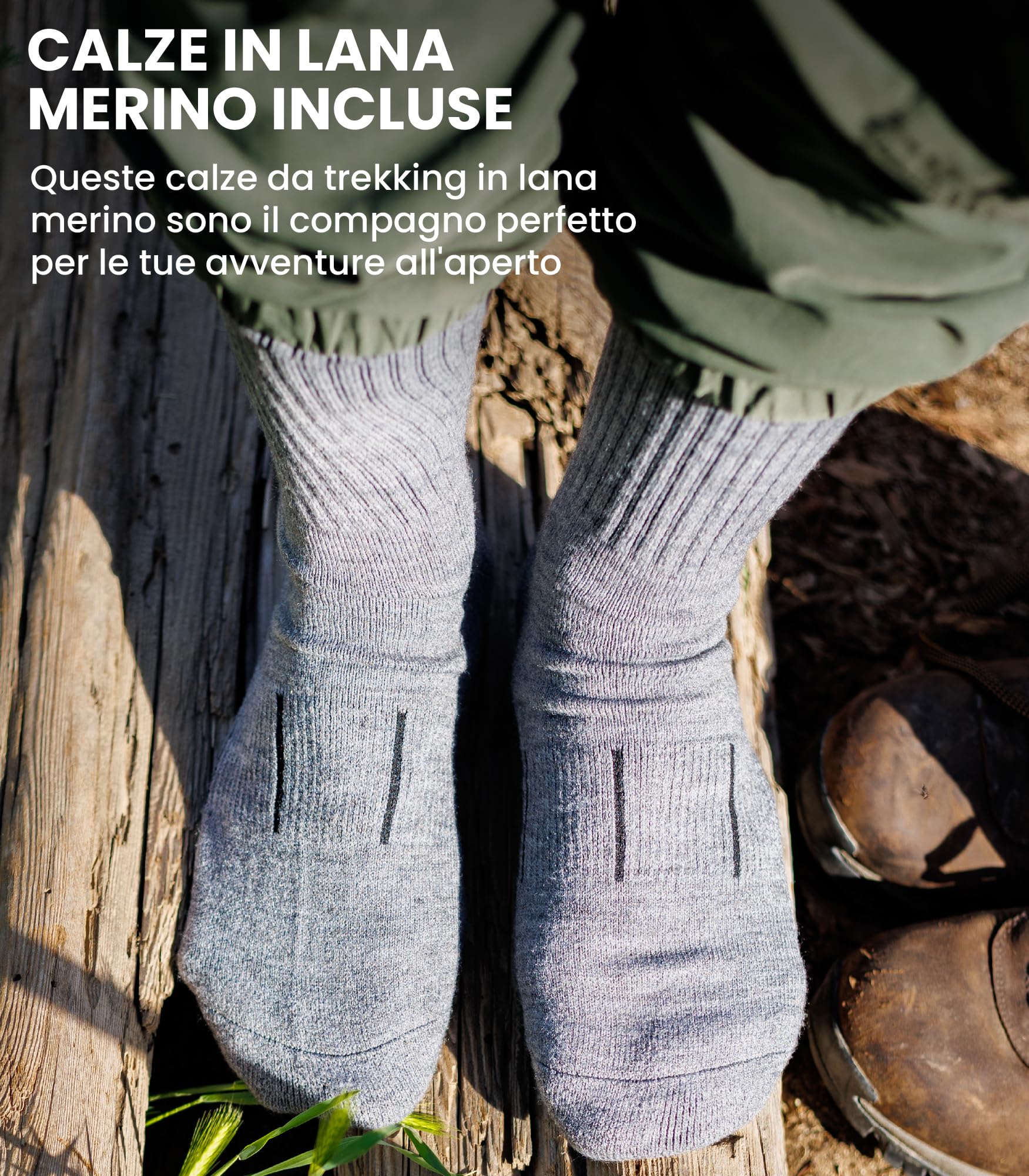 Merino.tech Maglia Donna Merino Wool Mezza Zip - 100% Intimo Termico Lana Merino Lite, Medio Peso, Pesante e Calzini