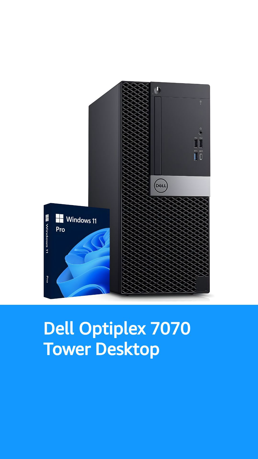 Dell Optiplex 7070 Tower Desktop - 9th Gen Intel Core i7-9700 8