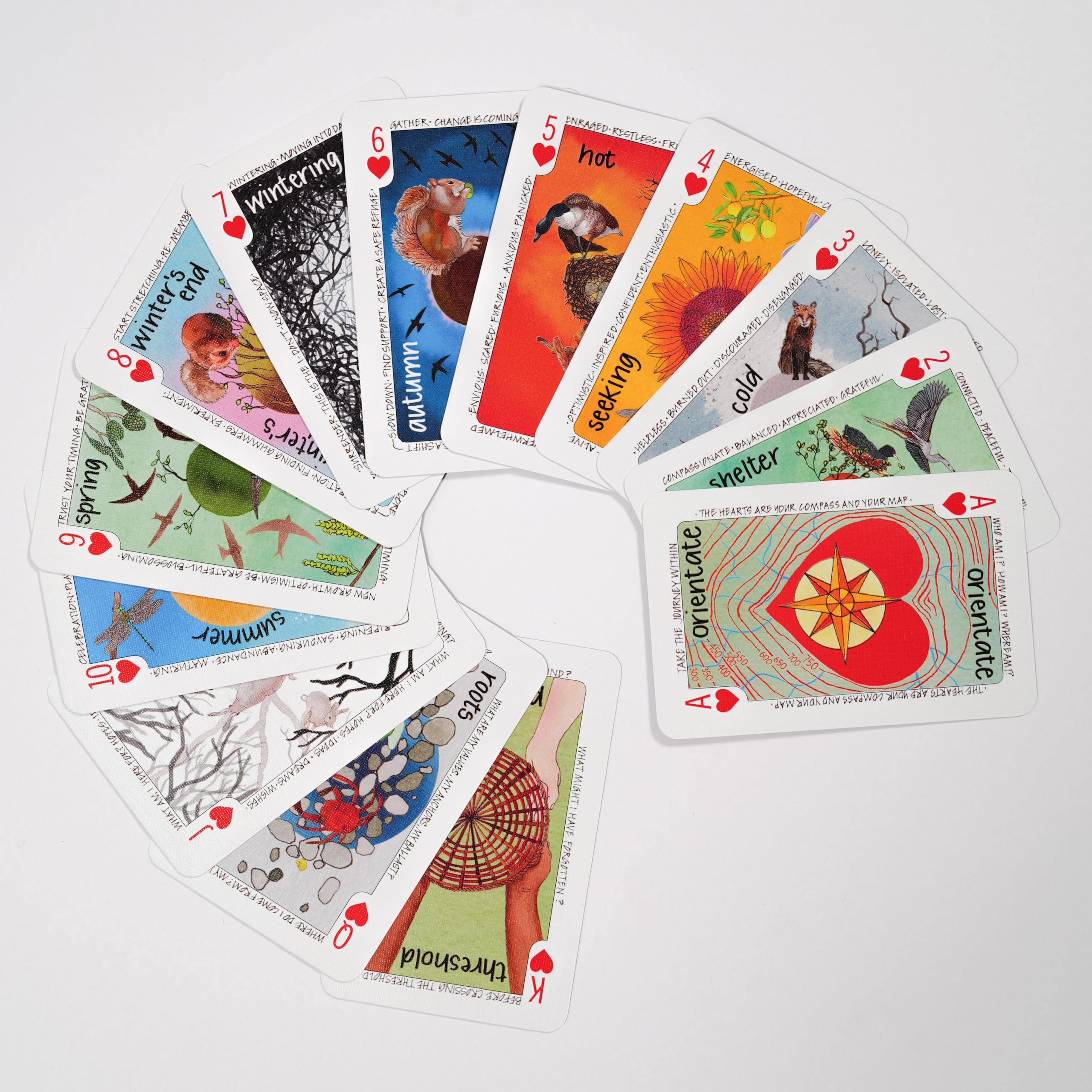 The Cards: Being Human - playing cards to explore y(our) emotional world and psychological development, Multicoloured - Image 4