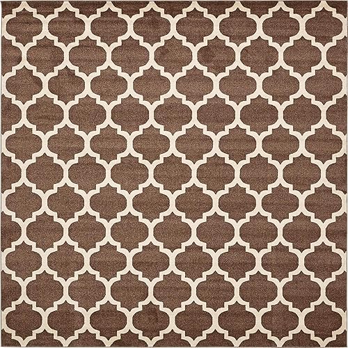 Vista 274 de Unique Loom Trellis Collection - Alfombra estilo marroquí de enrejado gris oscuro (8' 0 pies x 11' 0 pies)