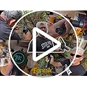 Fanttik TurboLite W10 APEX External Rotor Brushless Motor Mini Chainsaw Cordless with 3 Speed Adjustment, Type-C Fast Charging, LED Light for Tree Wood, Tools for Household and Garden