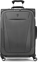 Vista 142 de Travelpro Maxlite 5 - Juego de 2 piezas de equipaje de mano de tela, expandibles con 4 ruedas giratorias, bolso blando para debajo del asiento, Negro