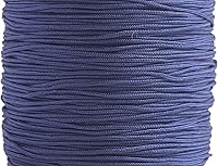 Vista 131 de KONMAY 1 rollo de cuerda de nailon para hacer pulseras de 150 yardas, trenzado de nailon Shamballa Macramé/cordón de cuentas de 0.4mm, cordón