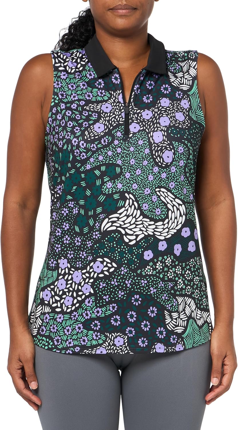 Puma Women's Cloudspun Bloom Camo Sl Polo