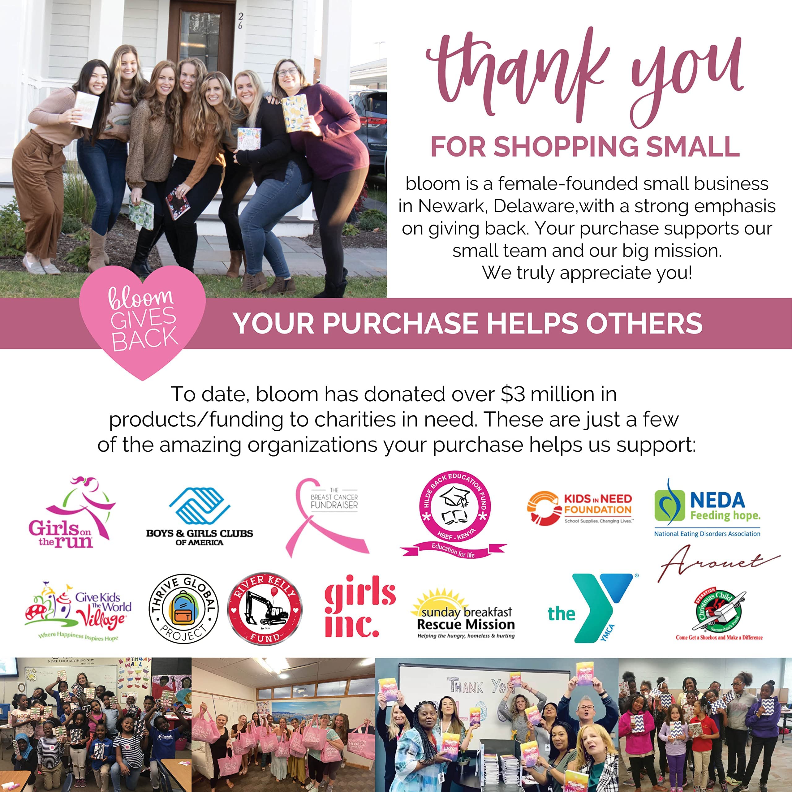 bloom daily planners Perpetual Hanging Flip Calendar - 5" x 10" - Monthly Wall Organizer Notepad for Important Dates, Birthdays, Anniversaries - Seasonal Florals - Image 8