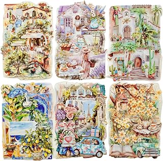 TIAMECH Encounter Small Town Garden Life Plant PET Stickers