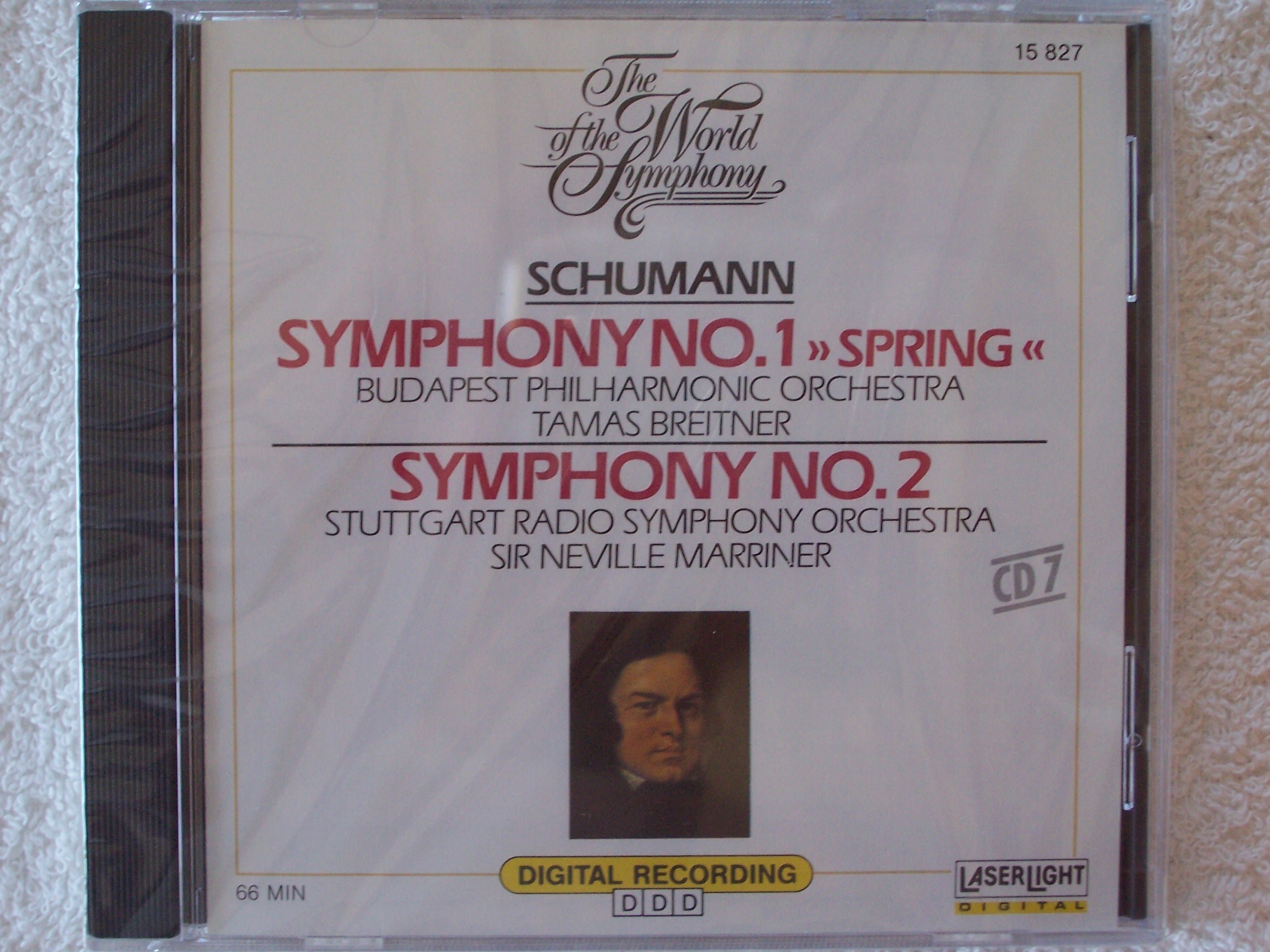 World of the Symphony 7: Symphonies 1 & 2 [Audio CD] Schumann; Marriner and Sgro
