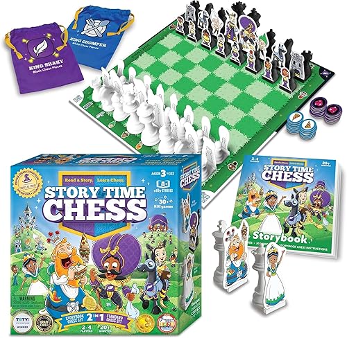 Story Time Chess - Juegos de ajedrez para niños, juego de ajedrez para niños, juegos de ajedrez para niños, juegos de ajedrez para niños y niñas