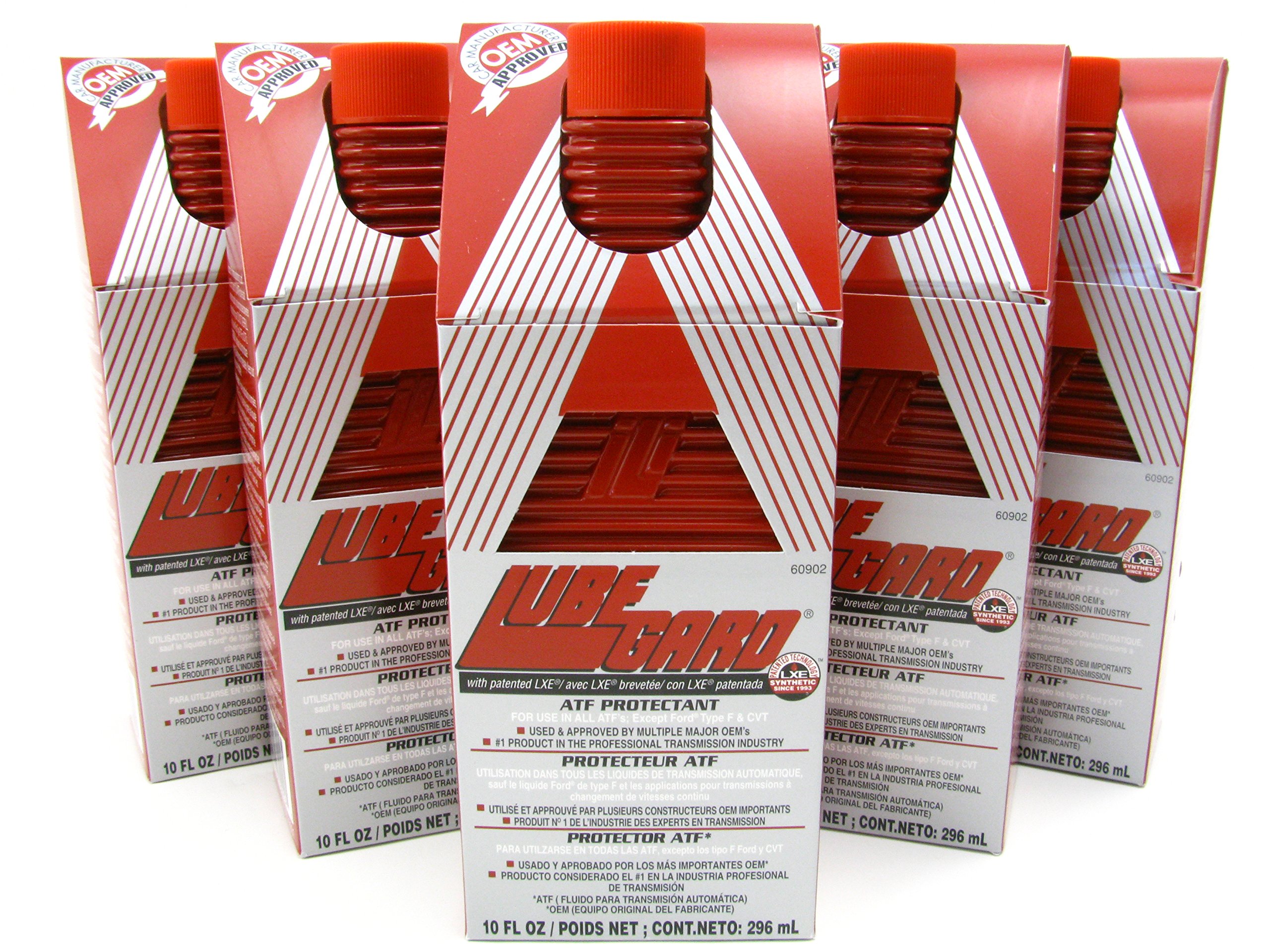 LUBEGARD Lube Gard Automatic Transmission Fluid ATF Synthetic Additive Red 60902 6 pack