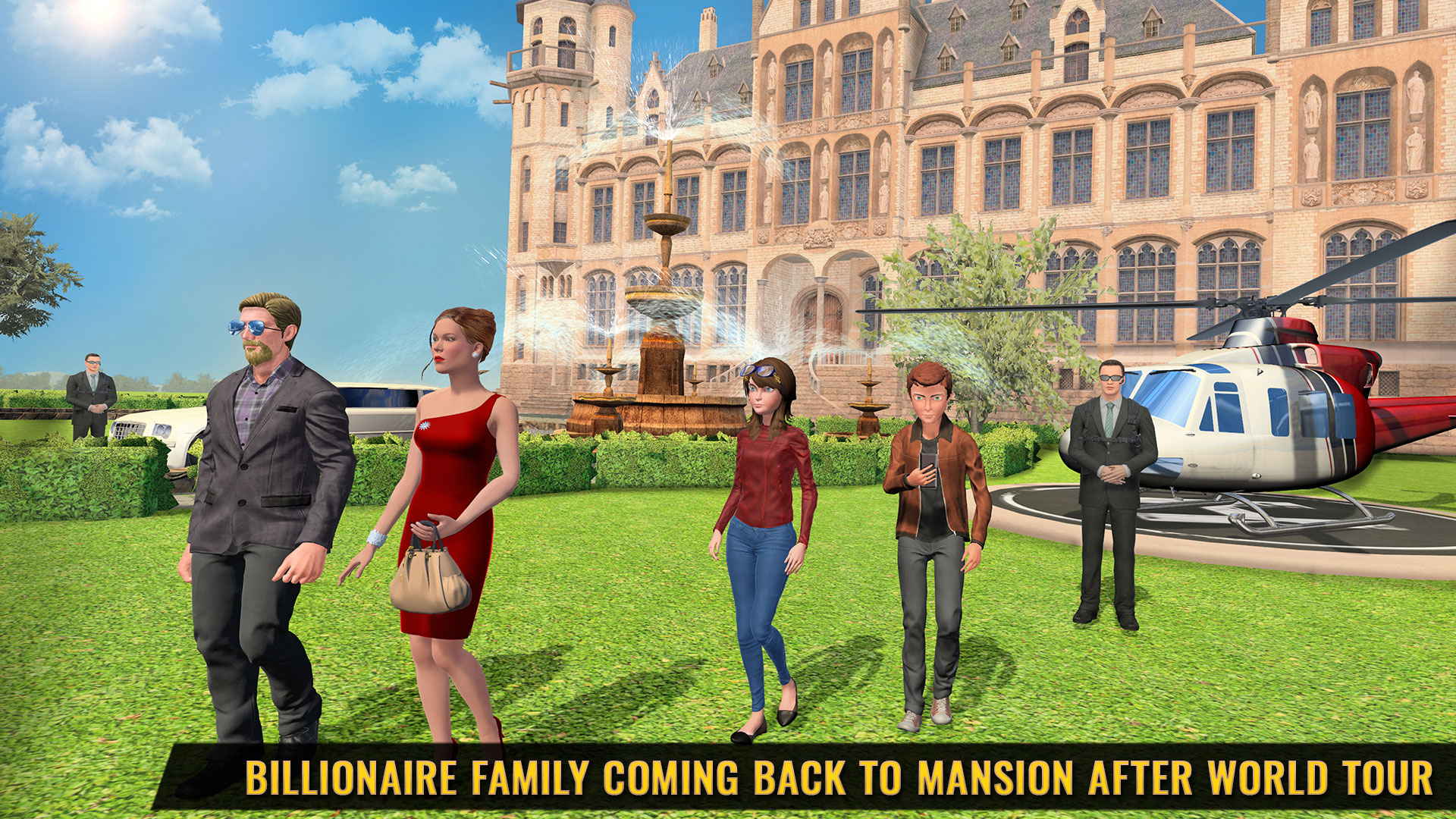 Billionaire Dad Virtual Family Simulator Luxury Life Games App on