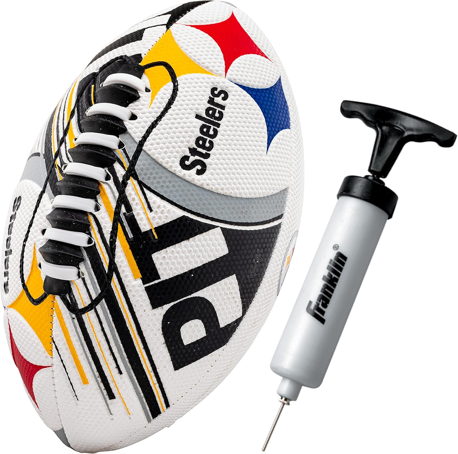 Franklin Sports NFL Team Mini Footballs - Youth 8.5" Official NFL Licensed Football + Air Pump Set